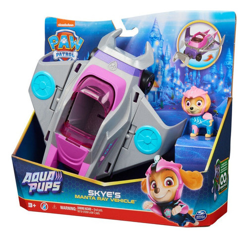 Paw Patrol Aqua Pups Figura Skye Original 17776as