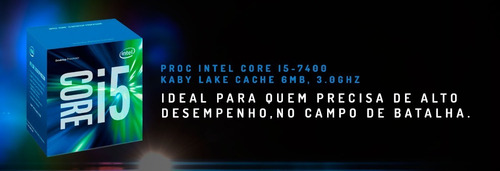 Pc Gamer Intel I5 7400 (geforce Gtx 1060 6gb) Ssd 240gb