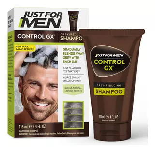 Shampoo Redutor Just Para Homens Control Gx Grey