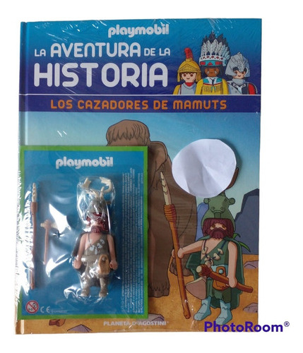 Enciclopedia De Historia + Playmobil Los Cazadores De Mamuts