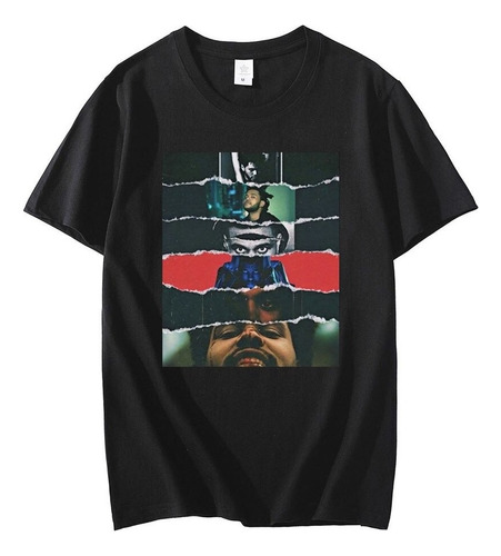 Alm The Weeknd 90s Vintage Camiseta Negra Para Hombre,