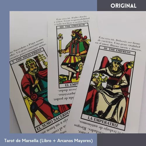 Tarot De Marsella Superfácil, 22 Cartas (Árcanos Mayores)