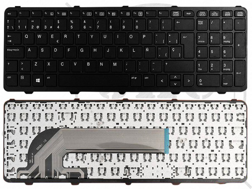 ¡ Teclado Hp Probook 450 G0 Negro En Español - Jhc Ventas !