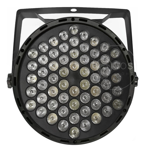 12x Refletor Par64 Canhão Parled Rgbwa 60 Leds 5w Jdb-6053