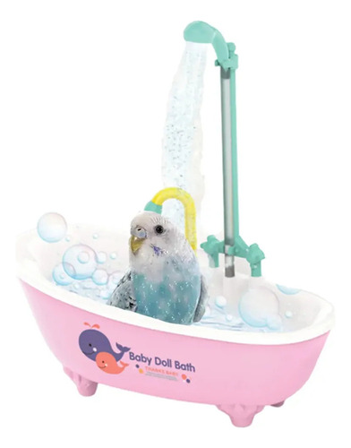Ducha Automática For Pájaros Y Baño For Loros