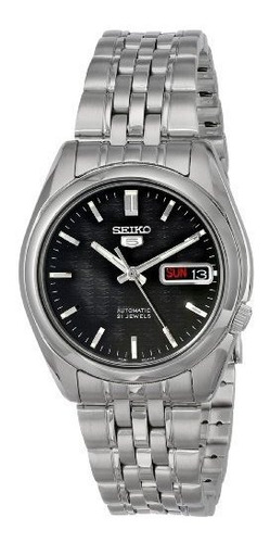 Reloj Seiko Automatico Snk361 De Acero Inoxidable Para Hombr