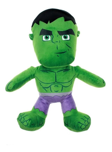 Peluche De Hulk Marvel Avengers 25 Cm Entrega Inmediata