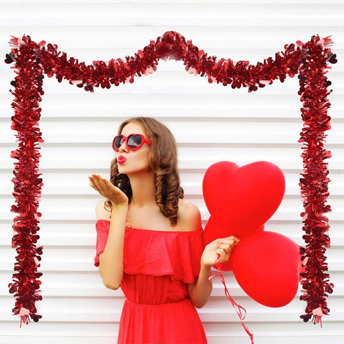 Guirnalda Tinsel Ccinee Para El Día De San Valentín Con Form