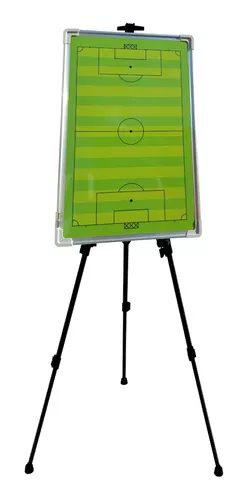 QUADRO TÁTICO DUPLA FACE DE FUTEBOL COM TRIPÉ