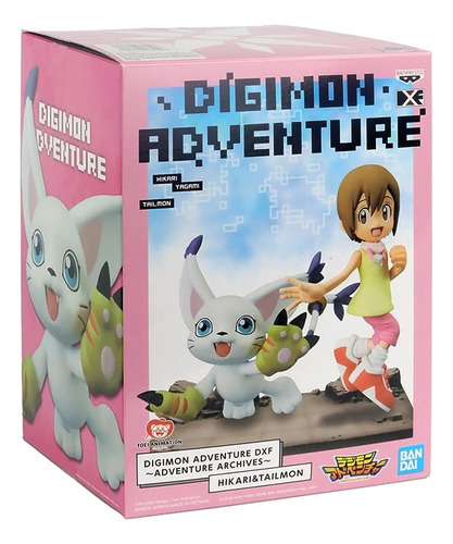 Arquivos de aventura Banpresto Digimon Dxf - Hikar & Tailmon