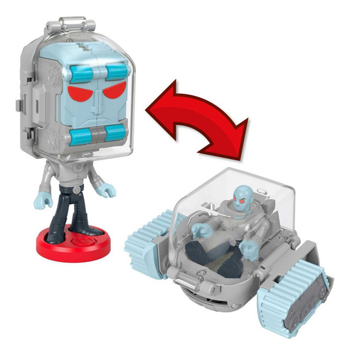 Imaginext Figura De Acción Shifters Mr. Freeze & Snow Tank