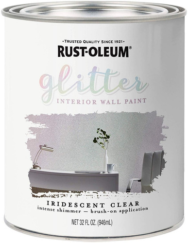 Rust-oleum Glitter Color Iridescent Clear