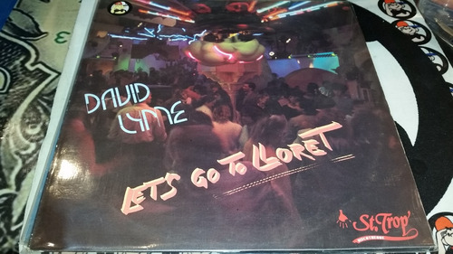 David Lyme Lets Go To Lloret Vinilo Maxi Spain Excelente 85