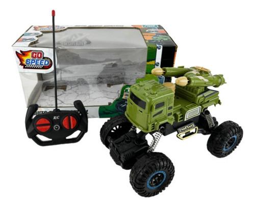 Camión Militar A Radio Control Go Speed 54441