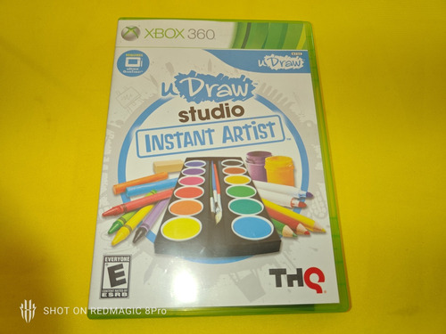 Udraw Studio Instant Artist Xbox 360 Original Con Manuales