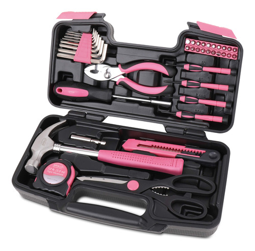 Juego De Herramienta General Dt9706p De Apollo Tools Rosa 39