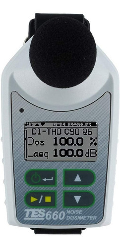 Micro Dosimetro De Ruido Personal Tes Tes-660 660 Sonido