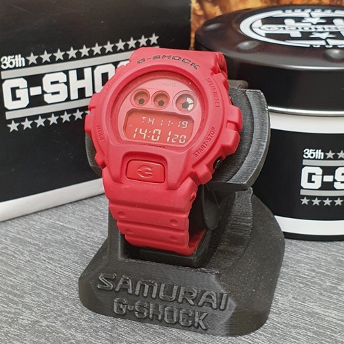 G-shock Dw6935  Red - Out Edição Comemorativa 35 Anos 