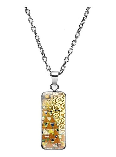 Collar Clásico De Gustav Klimt The Kiss Para Amant Style 13