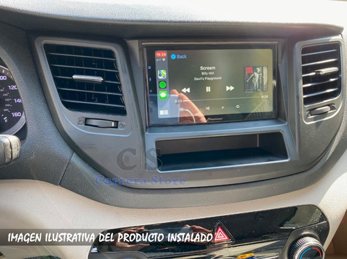 Base Adaptador Estereo Hyundai Tucson 2016 2017 2018