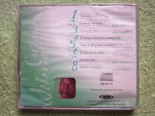 Eam Cd Wilmer Cartagena Y Su Orquesta 1998 Su Tercer Album