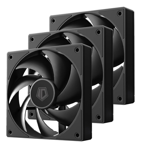 Id-cooling Af-125-k Trio Ventiladores De Caja De 120 Mm, Paq