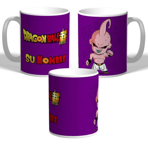 Taza Personalizada De Dragon Ball - Kid Buu - Cerámica