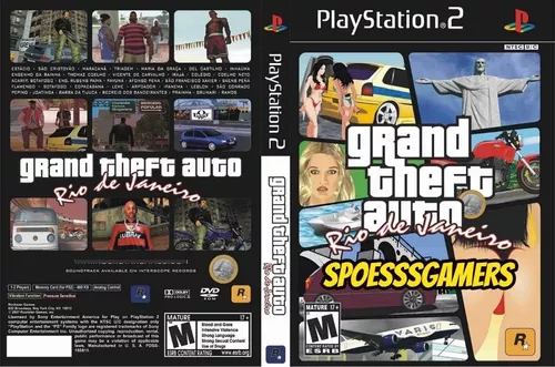 Game Grand Theft Auto: San Andreas (PS2) chip DVD