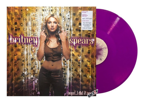 Britney Spears Oops!...i Did It Again 1 Lp Vinyl / Morado