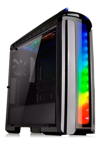 Chasis Gamer Thermaltake Versa C22 Cristal Templado Negro