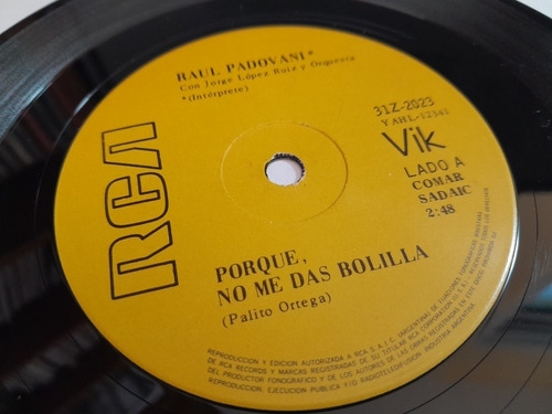 Simple - Raúl Padovani - Porque, No Me Das Bolilla - 1972