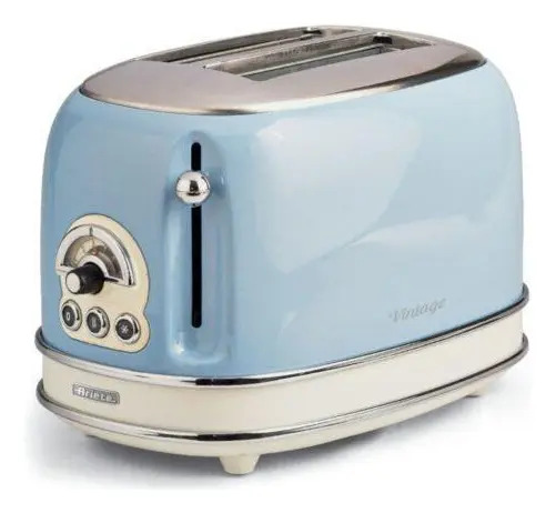 Torradeira Elétrica Ariete Vintage Azul 6 Níveis 750w