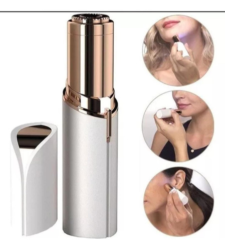 Depilador Facial Portatil Recargable Usb De Forma Labial