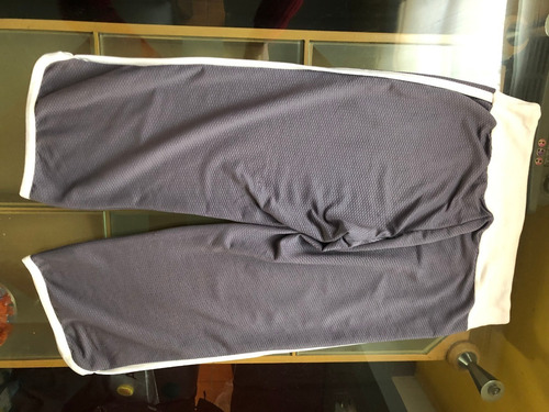 Bermuda Mujer Shade Gris Y Blanco Talle L Sport