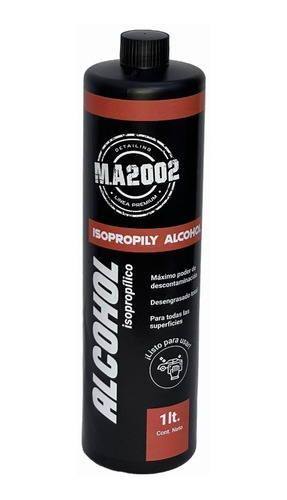 Alcohol Isopropílico 1 Lt - Ma 2002