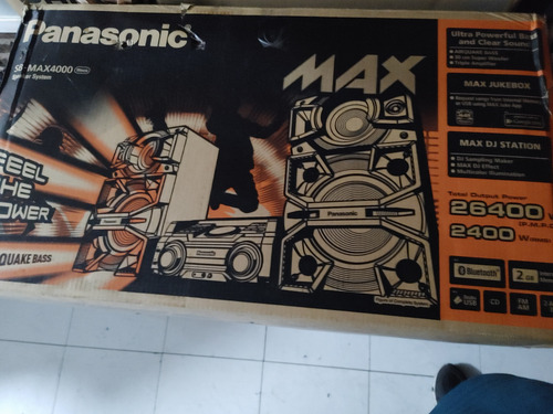 Equipo Panasonic Max4000 Solo Los Parlantes