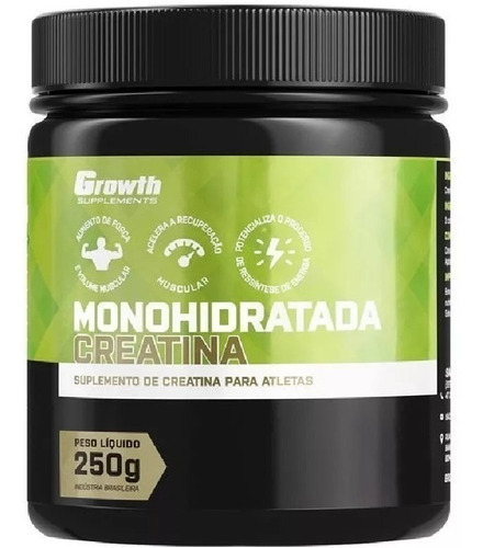 Coenzima Q10 60 Caps + Creatina 250g Monohidratada Growth