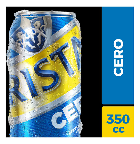 Cerveza Cristal Radler Cero 350cc La (3uni) Super