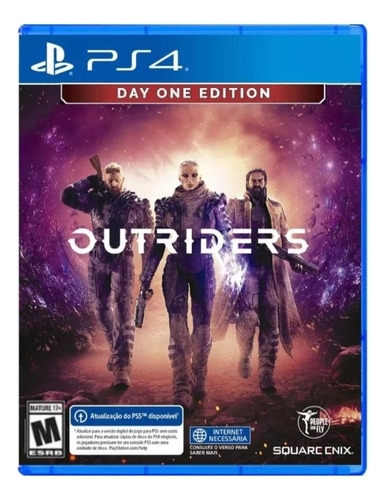 Outriders Day One Edition Ps4 Midia Fisica