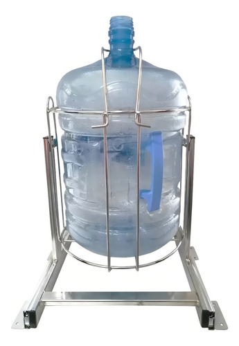 Portagarrafón De Agua Extraible Para Mueble De Cocina Color Cromo