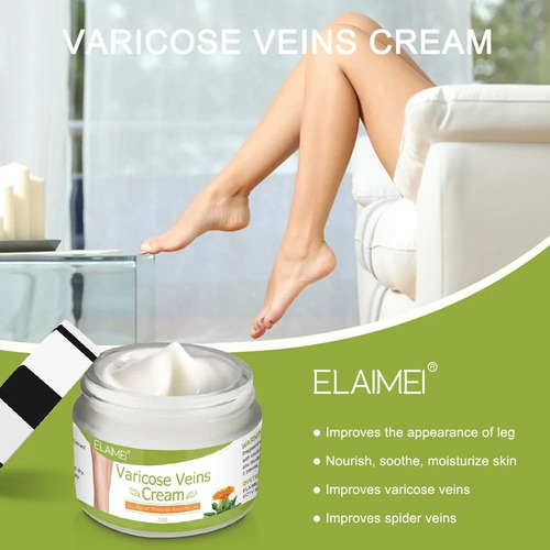 Crema For Venas P: Alivia El Dolor, Las Venas Y Las Protube-