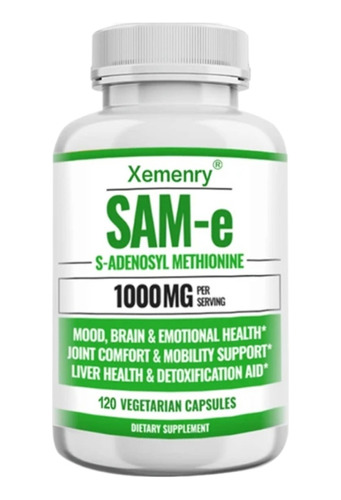 Sam-e  S-adenosil 1000 Mg 120 Capsulas 