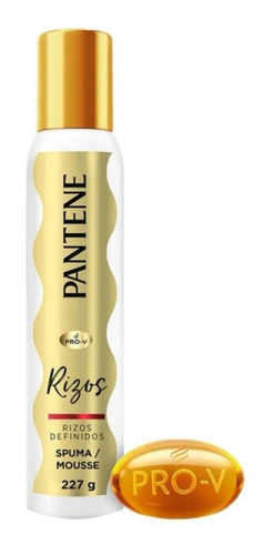 Espuma Para Peinar Pantene Rizos Definidos Mousse 