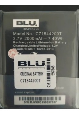 Bateria Pila Blu Studio G D790 C 71544200t Nueva Tienda 