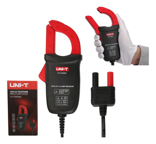 Sensor De Pinza Amperimétrica Ca 400a Ut-cs06a Uni-t