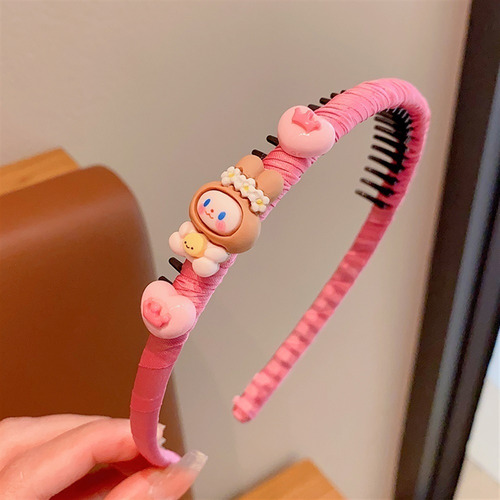 Diadema Antideslizante Linda De Dibujos Animados Para Niños