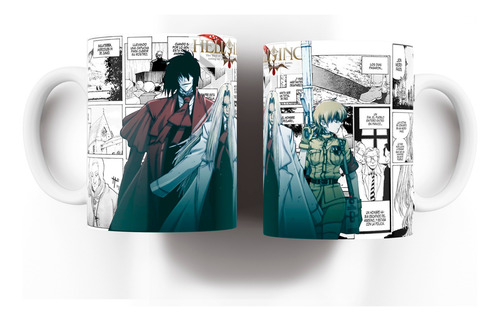 Alucard Integra Seras Hellsing Taza Anime Personalizada Mod4