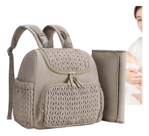 Bolsa De Fraldas De Bebê Mochila Pequena Para Fraldas Itens