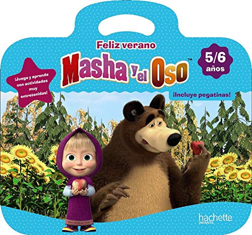 Feliz verano con Masha y el Oso 5-6 años (Hachette INFANTIL - MASHA Y EL OSO - Vacaciones), de Marta García Cortizas. Editorial Hachette, tapa blanda en español, 2019