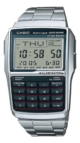 Reloj casio calculadora databank new arrivals